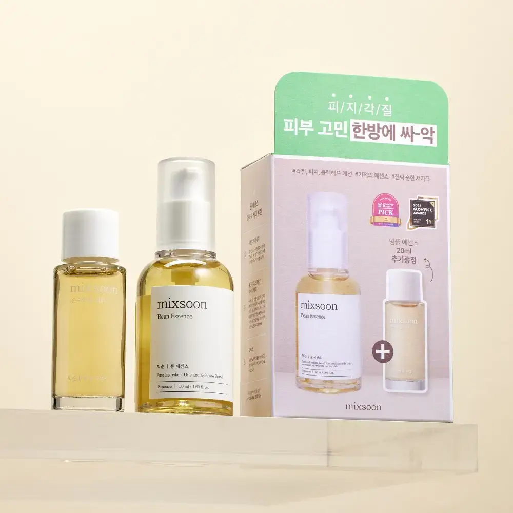 [올리브영 단독기획] 믹순 콩 에센스 50ml 기획 (+병풀 에센스 20ml)